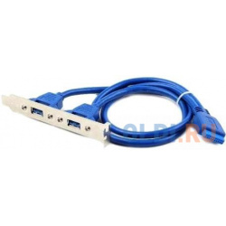 1700020277 01  Dual port USB 3 0 Cable with bracket Advantech