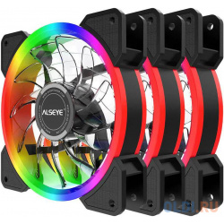 CRLS 300DS 3pcs argb fan kit with controller 2pcs LED strips size:120*120*25mm Voltage:12V Current:0 2A 0 41A Speed:700 1800RPM±10% Airflow: 30 4 55 3 ALSEYE 