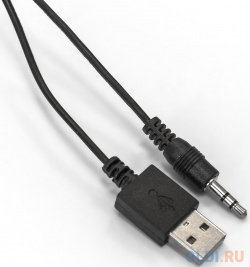 Акустическая система 2 0 ExeGate Accord 230 (питание USB Bluetooth  2х3Вт (6Вт RMS) 60 20000Гц цвет черный RGB подсветка Color Box) EX289687RUS