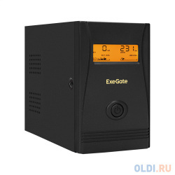 ИБП ExeGate Power Smart ULB 800 LCD AVR 4C13  EX292775RUS