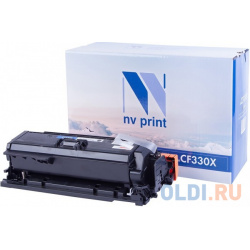 Тонер картридж NV Print CF330X 20500стр Черный 