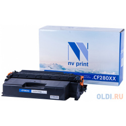 Картридж NV Print CF280XX 10000стр Черный для HP LJ