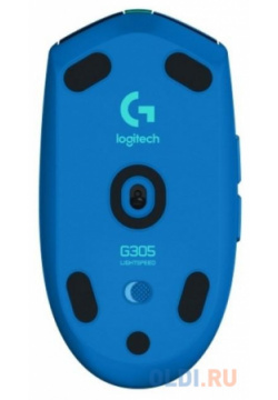 Мышь беспроводная Logitech G305 LIGHTSPEED синий 910 006014 G
