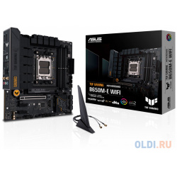Материнская плата Asus TUF GAMING B650M E WIFI SocketAM5 AMD B650 4xDDR5 mATX AC`97 8ch(7 1) 2 5Gg RAID+HDMI+DP