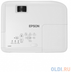 Проектор Epson EB E01 white (LCD  1024 x768 3300Lm 15000:1 2 4 kg) (V11H971040) V11H971040