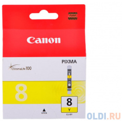 Картридж Canon CLI 8Y 545стр Желтый 0623B024 