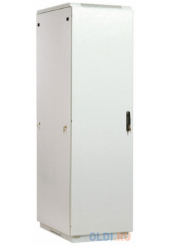 Шкаф телекоммуникационный напольный 42U (600x800) дверь перфорированная 2 шт  (3 места) ЦМО ШТК М 42 6 8 44АА