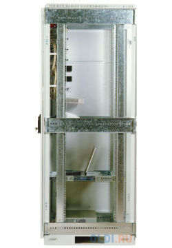 Шкаф телекоммуникационный напольный 42U (600x800) дверь перфорированная 2 шт  (3 места) ЦМО ШТК М 42 6 8 44АА