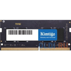 Память DDR4 4Gb 2666MHz Kimtigo KMKS4G8582666 RTL PC4 21300 CL19 SO DIMM 260 pin 1 2В single rank 