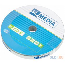 Диск CD R MyMedia 700Mb 52x Pack wrap (10шт) (69204) 69204 