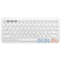 (920 009589) Клавиатура Беспроводная Logitech Wireless Bluetooth Multi Device Keyboard K380 White 920 009589 