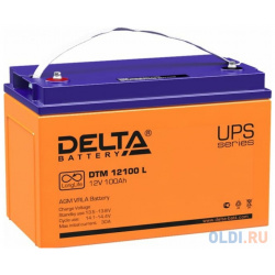 Батарея для ИБП Delta DTM 12100 L 12В 100Ач 