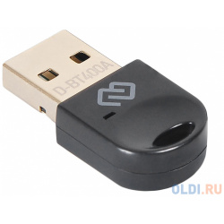 Адаптер USB Digma D BT400A Bluetooth 4 0+EDR class 1 5 20м черный 