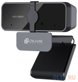 Камера Web Оклик OK C21FH черный 2Mpix (1920x1080) USB2 0 с микрофоном Oklick 