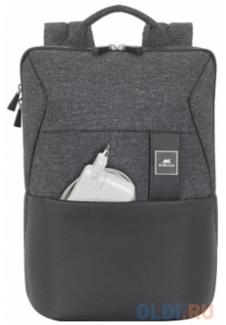 Рюкзак для ноутбука 13 3" Riva 8825 полиэстер полиуретан черный 
