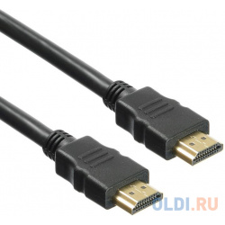 Кабель HDMI 1м Бюрократ BHP 2 0 1 круглый черный 