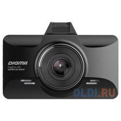 Видеорегистратор Digma FreeDrive 350 Super HD Night черный 3Mpix 2304x1296 1296p 170гр  MS8336