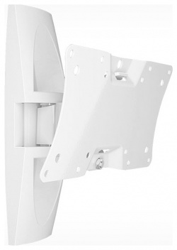 Кронштейн Holder LCDS 5062 белый для ЖК ТВ 19 32" настенный от стены 105мм наклон +15°/ 25° поворот 50° до 30кг 4607123975862 