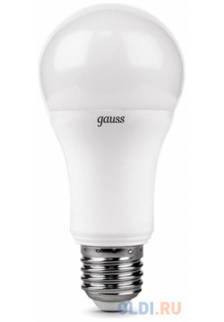 Лампа светодиодная груша Gauss 102502212 E27 12W 4100K 