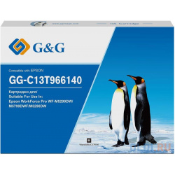 Картридж струйный G&G GG C13T966140 черный (795мл) для Epson WorkForce Pro WF M5299DW/M5799DWF/M5298DW 