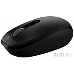 Мышь Microsoft Mobile Mouse 1850 черный оптическая (1000dpi) беспроводная USB для ноутбука (2but) U7Z 00003 