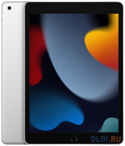 Планшет Apple iPad 2021 10 2" 64Gb Silver Wi Fi Bluetooth iOS MK2L3LL/A