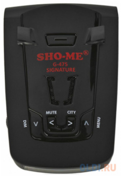 Радар детектор Sho Me G 475 Signature GPS приемник Т0000002797 