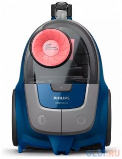 Пылесос Philips XB2062/01 сухая уборка синий/оранжевый