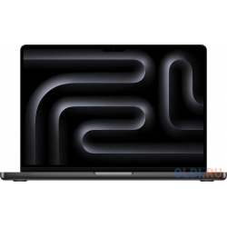 Ноутбук Apple MacBook Pro A2992 M3 11 core 18Gb SSD512Gb/14 GPU 14 2" Retina XDR (3024x1964) Mac OS black WiFi BT Cam (MRX33LL/A) MRX33LL/A 
