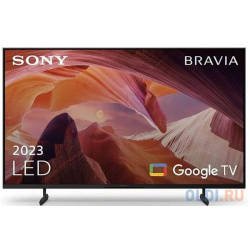 Телевизор LED Sony 75" KD 75X80L BRAVIA черный 4K Ultra HD 60Hz DVB T T2 C S S2 USB WiFi Smart TV 