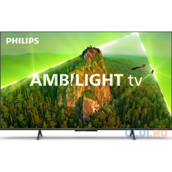 Телевизор LED Philips 50" 50PUS8108/60 Series 8 серебристый 4K Ultra HD 60Hz DVB T T2 C S S2 USB WiFi Smart TV (RUS) 