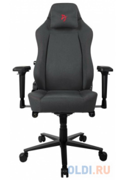 Компьютерное кресло (для геймеров) Arozzi Primo Woven Fabric  Black Red logo WF BKRD