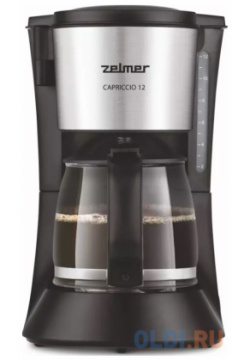 Кофеварка Zelmer CAPRICCIO ZCM1200 680 Вт черный 