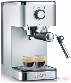 Кофемашина Graef Salita ES 400 1400 Вт серебристый 