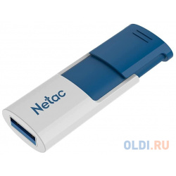 Флеш Диск Netac 128Gb U182 NT03U182N 128G 30BL USB3 0 синий/белый