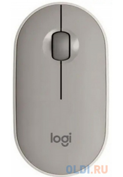 Мышь беспроводная Logitech M350 серый USB + радиоканал 