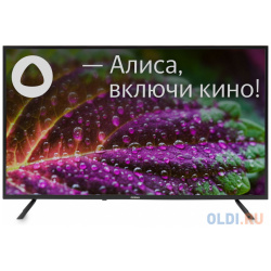 Телевизор LED Digma 43" DM LED43SBB31 Яндекс ТВ черный FULL HD 60Hz DVB T T2 C S S2 USB WiFi Smart TV