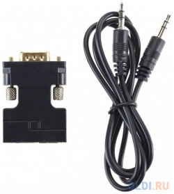 Переходник HDMI(F)  > VGA(M)+audio 1080*60Hz VCOM Telecom CA336A