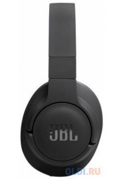 Гарнитура мониторные JBL Tune 720 BT 1 2м черный беспроводные bluetooth оголовье (JBLT720BTBLK) JBLT720BTBLK