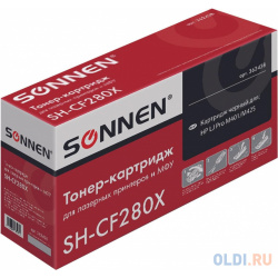 Картридж Sonnen SH CF280X 6500стр Черный 362438 