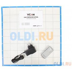 Переключатель HDMI 1 4V  4=1 VCOM Telecom DD434