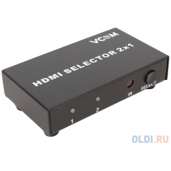 Переключатель HDMI 1 4V  2=1 VCOM Telecom DD432