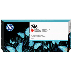 HP 746 300 ml Chromatic Red Ink Cartridge P2V81A 
