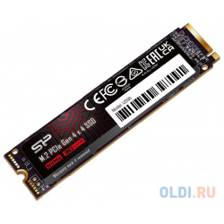 Solid State Disk Silicon Power UD90 250Gb PCIe Gen4x4 M 2 PCI Express (PCIe) SP250GBP44UD9005