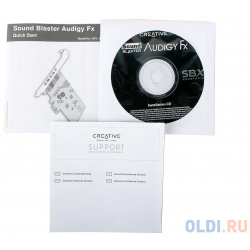 Звуковая карта S B Creative AUDIGY FX (SB1570) PCI eX Retail SB1570