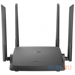AC1200 Wi Fi EasyMesh Router  1000Base T WAN 4x1000Base LAN 4x5dBi external antennas USB port 3G/LTE support D Link DIR 825/RU/R5B