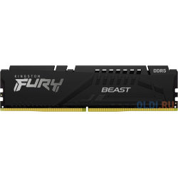 Оперативная память для компьютера Kingston Fury Beast DIMM 8Gb DDR5 5200 MHz KF552C40BB 8 