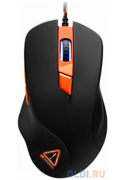 Wired Gaming Mouse with 6 programmable buttons  Pixart optical sensor 4 levels of DPI and up to 320 Canyon
