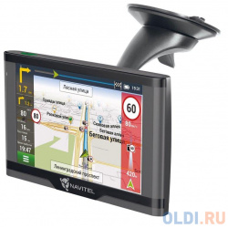 Навигатор Автомобильный GPS Navitel N500 MAG 5" 480x272 4Gb microSDHC серый 