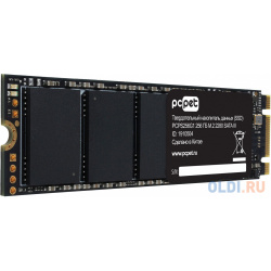 Накопитель SSD PC Pet SATA III 256Gb PCPS256G1 M 2 2280 OEM PCPet 